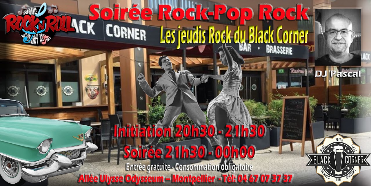 Rock Black Corner
